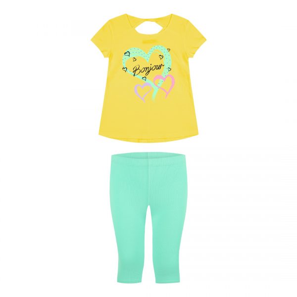 Girl΄s 2 piece set with print