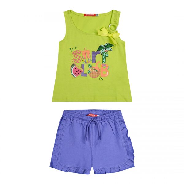 Girl΄s 2 piece set with print