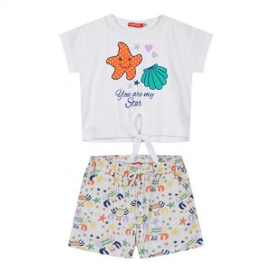 Girl΄s 2 piece set with print