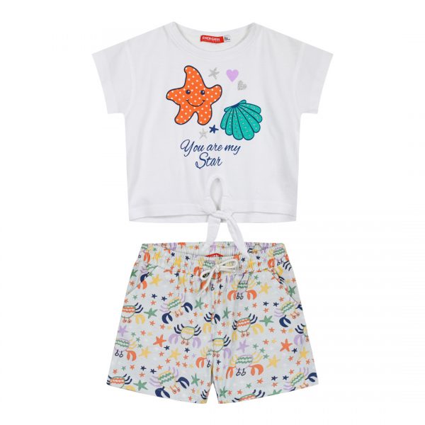 Girl΄s 2 piece set with print