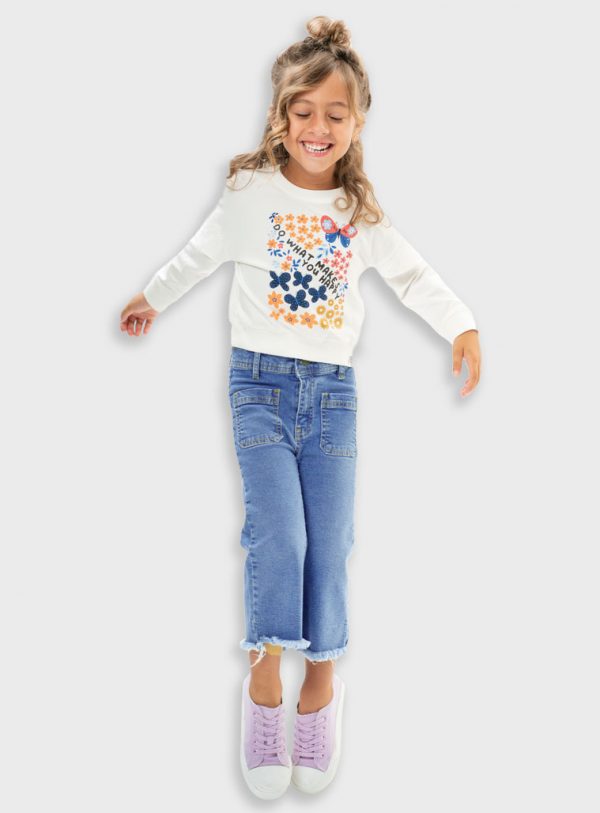 Marine fit jeans for girls