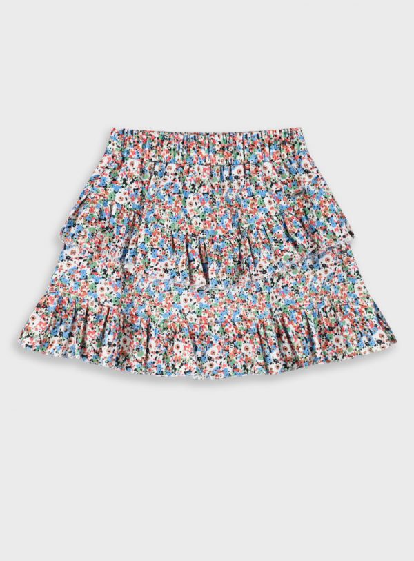 Floral skirt for girls