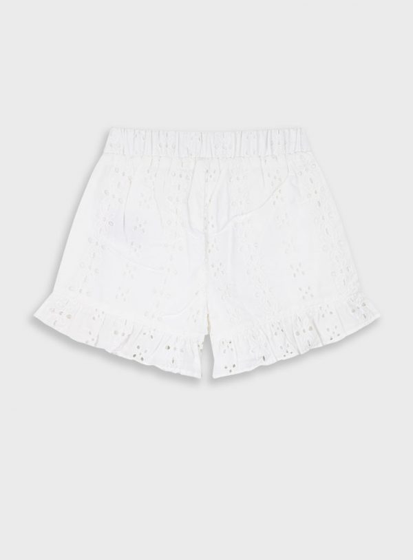 English embroidery skort