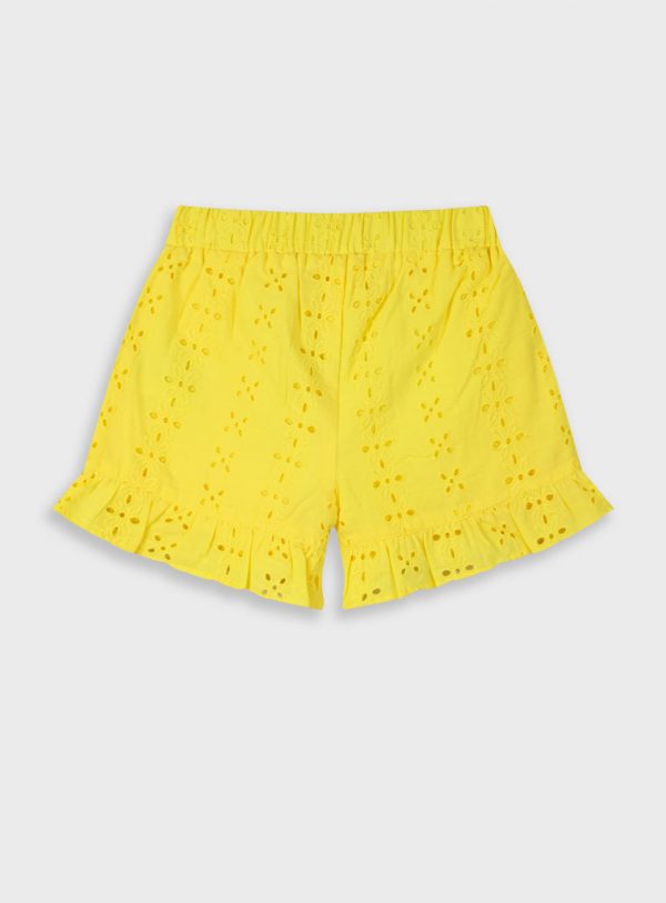 English embroidery skort
