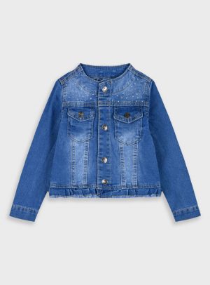 Light denim jacket for girls