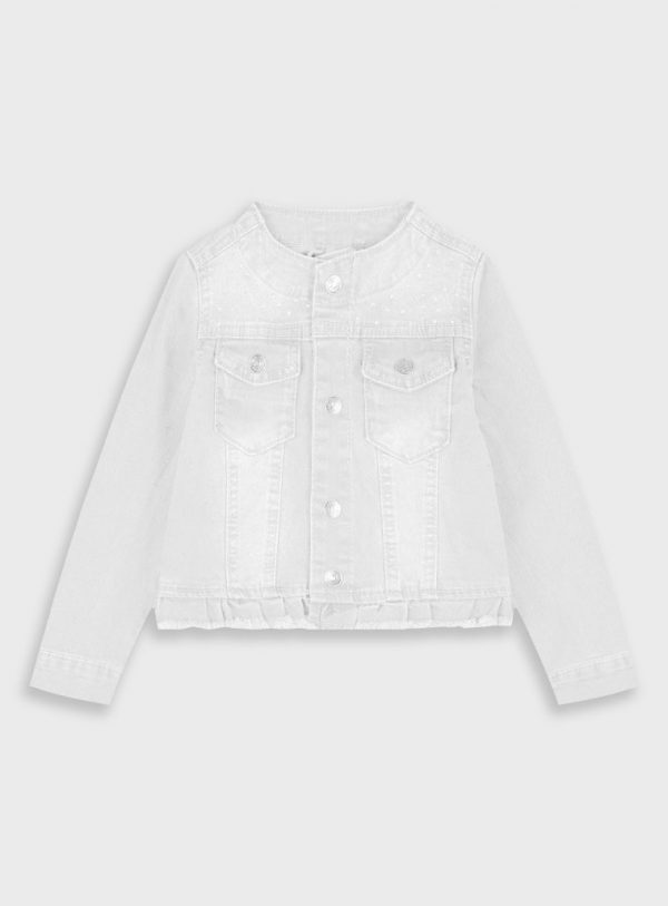 Light denim jacket for girls