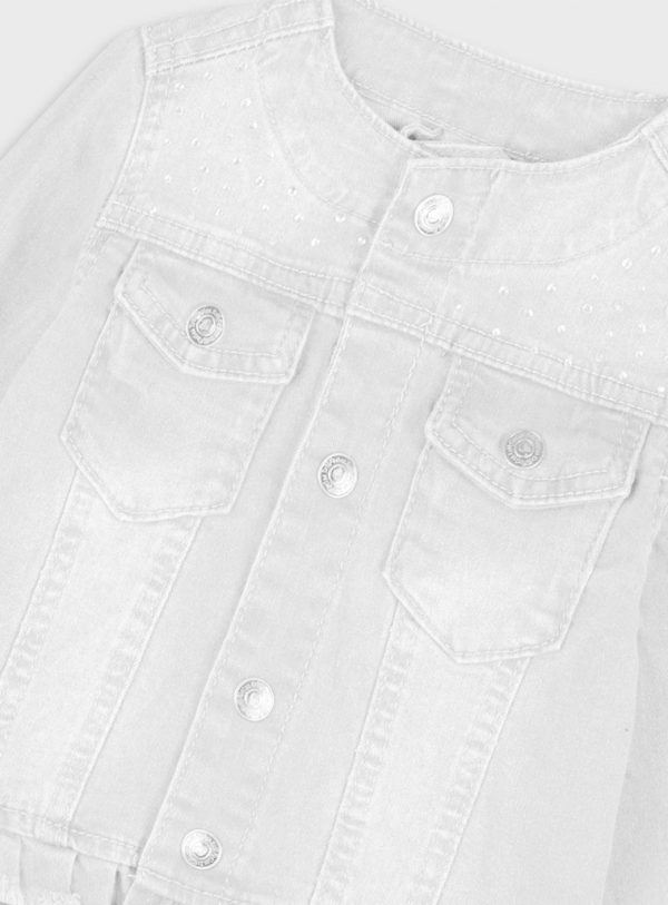 Light denim jacket for girls