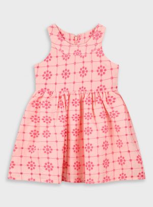 English embroidery dress for girls