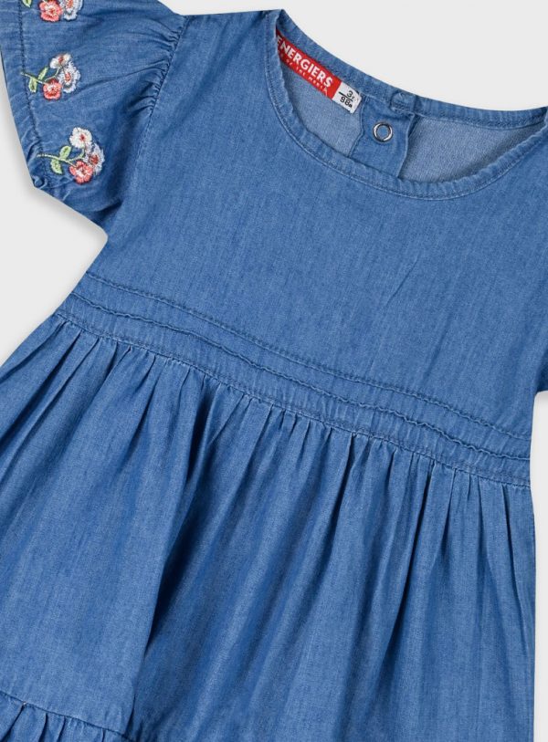 Denim dress for girls