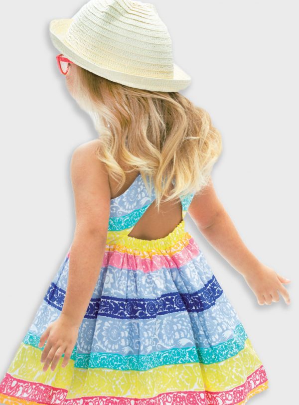 Printed dress for girls