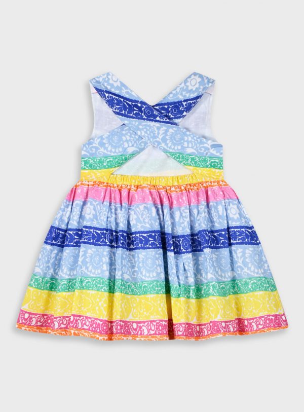 Printed dress for girls