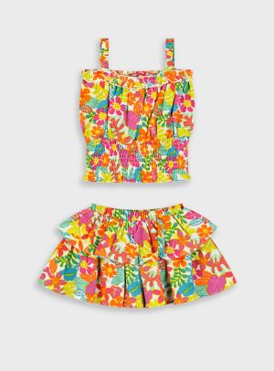 Floral set for girls