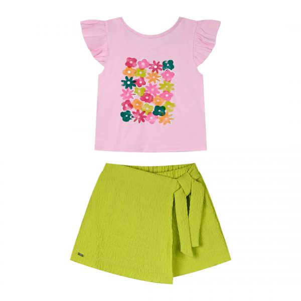 Set with print for girls