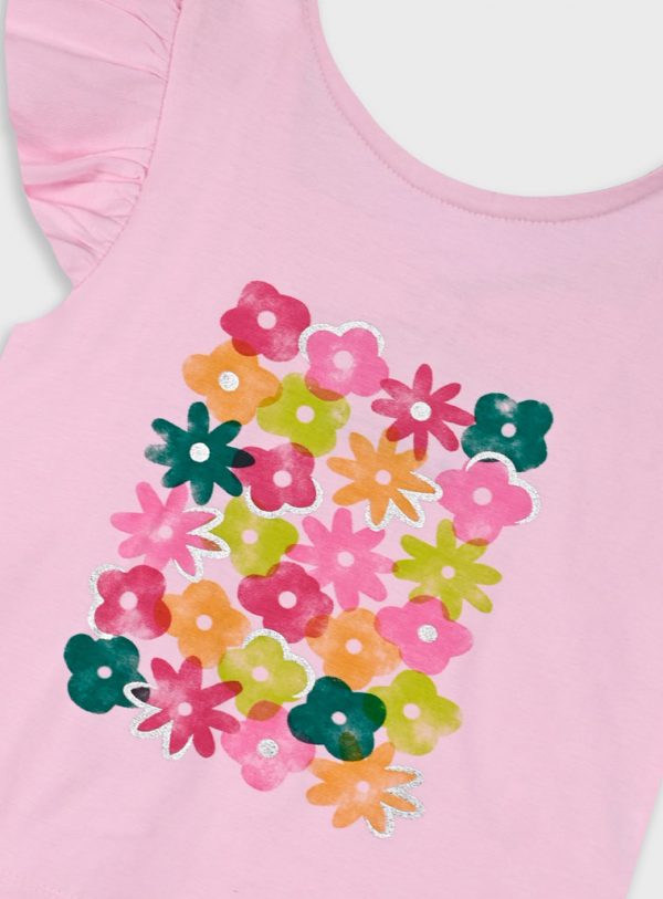 Set with print for girls