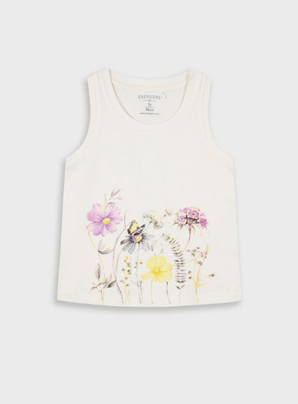 Tank top with print for girls