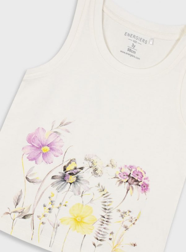 Tank top with print for girls