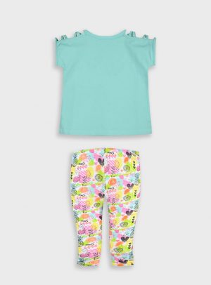 Set with print for girls