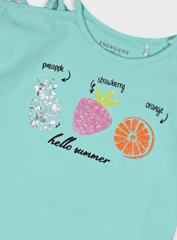 Set with print for girls