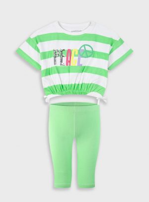 Set with print for girls