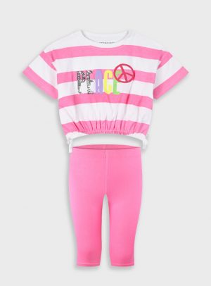Set with print for girls