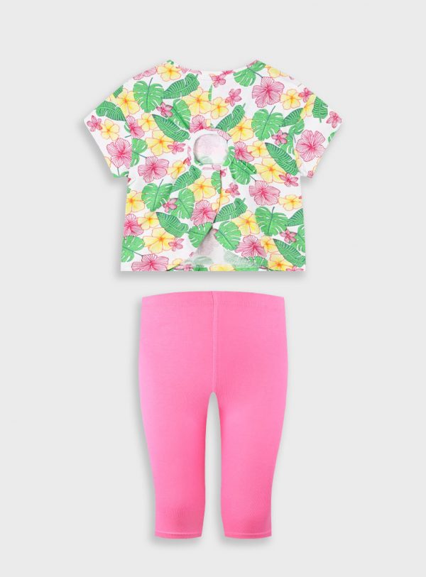 Set with print for girls