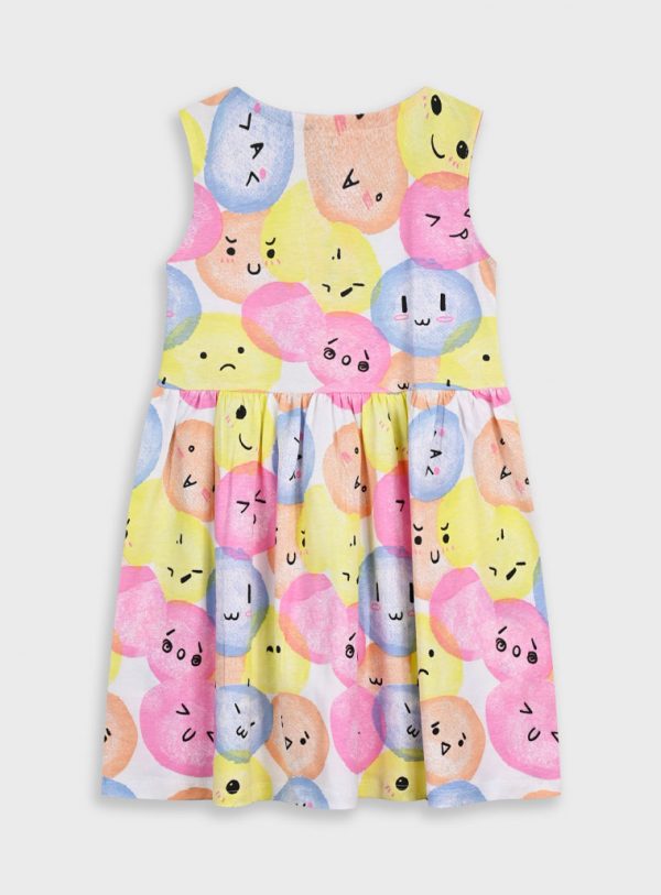 Printed dress for girls