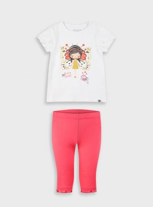 Set with print for girls