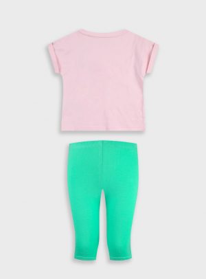 Set with print for girls