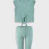 Ribbed set for girls