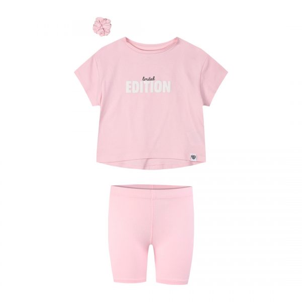 Set with print for girls
