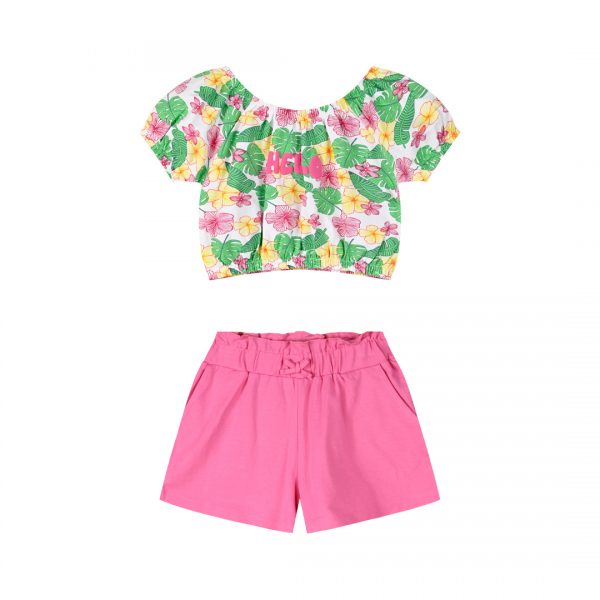Set with print for girls