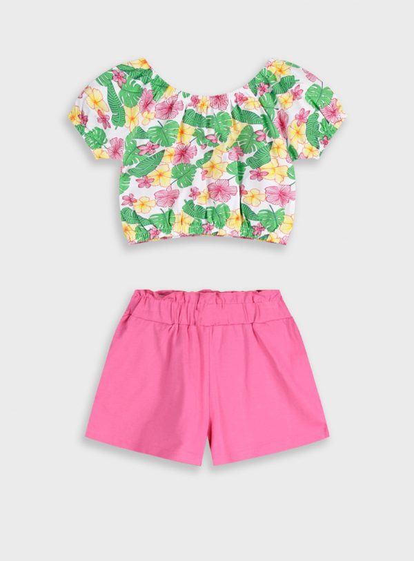 Set with print for girls