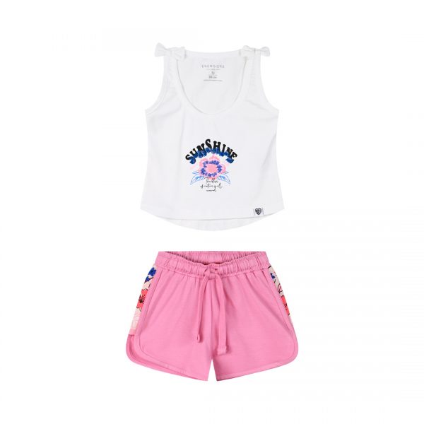 Set with print for girls