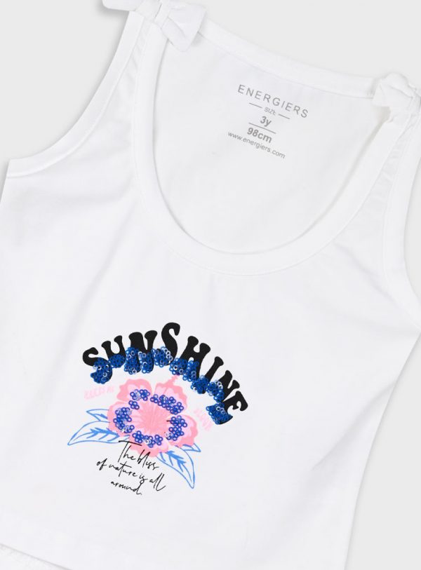 Set with print for girls