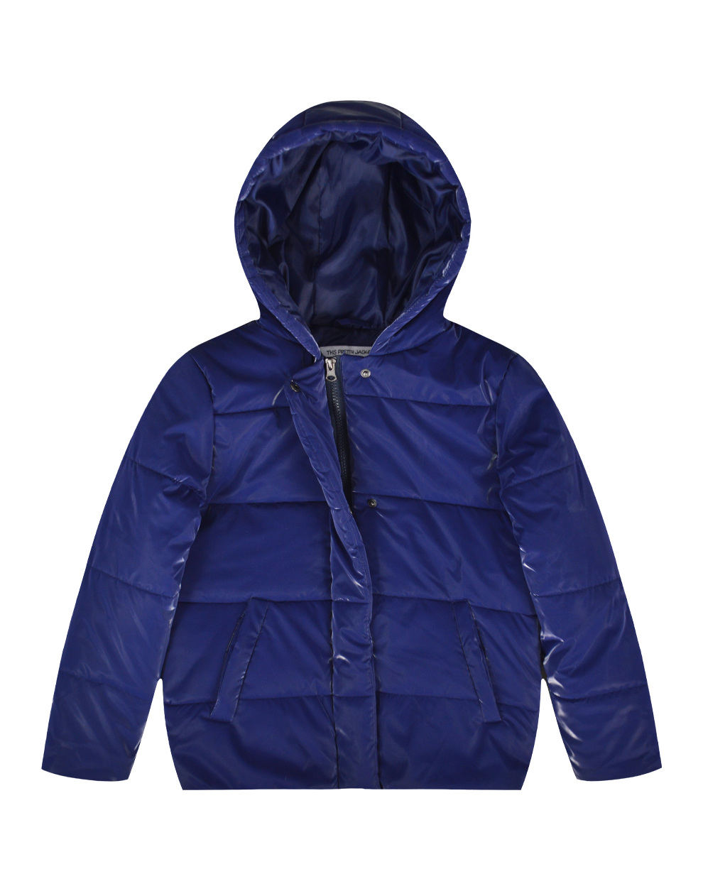 Shiny quilted puffer jacket store