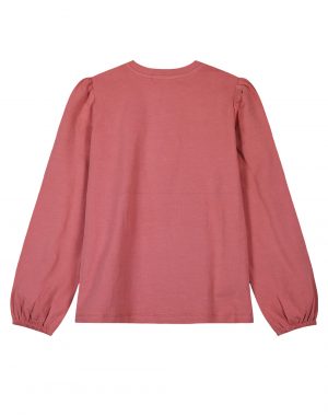 Girl΄s jersey blouse with reversile sequins