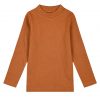 Girl΄s ribbed solid colour turtleneck