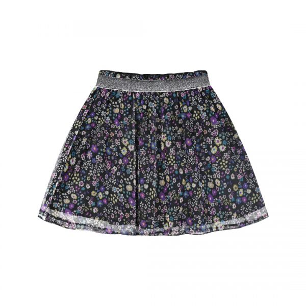 Floral tulle skirt for girls