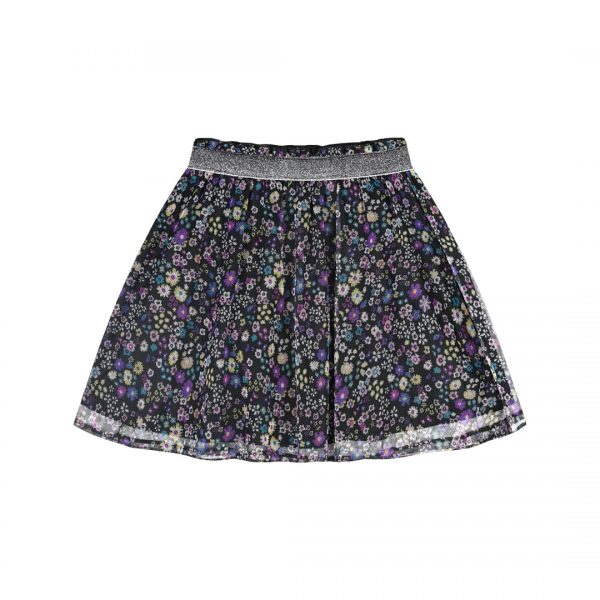 Floral tulle skirt for girls