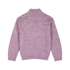 Knit sweater for girls