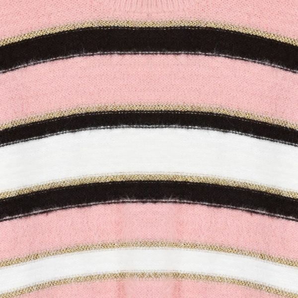 Stripped knit sweater for girls
