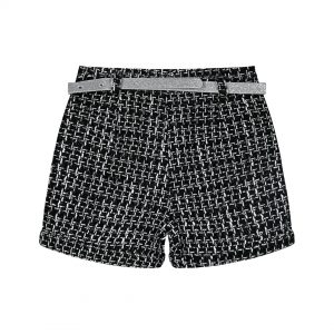 Checkered shorts for girls