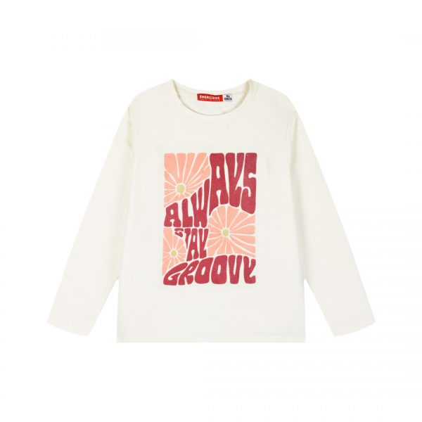 Jersey shirt with print for girls