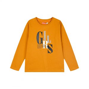 Jersey shirt with print for girls
