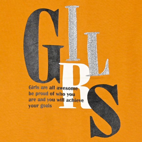 Jersey shirt with print for girls