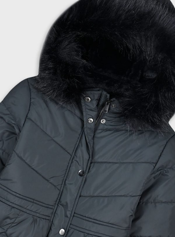Jacket with detachable hood