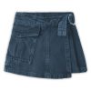 Denim skort
