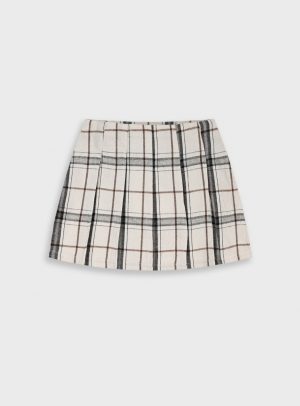 Checkered skirt