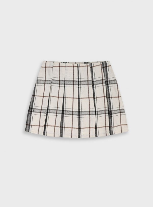 Checkered skirt