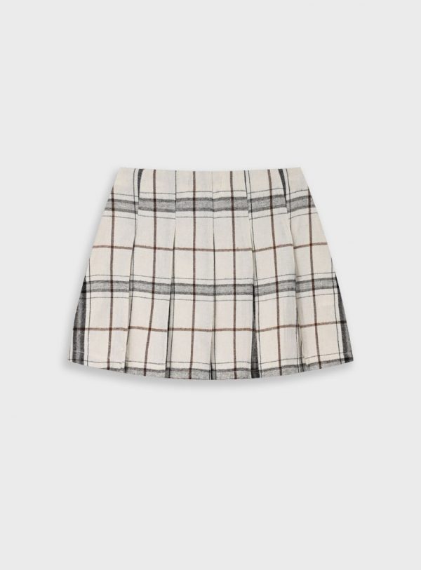 Checkered skirt